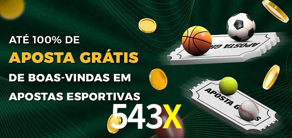 543X Ate 100% de Aposta Gratis